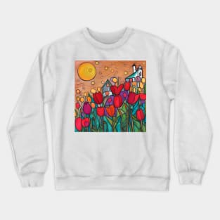 Tulips Crewneck Sweatshirt